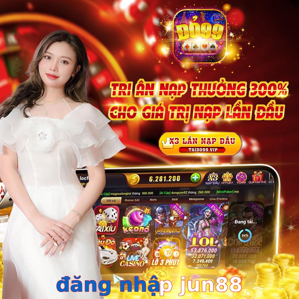 đăng nhập jun88