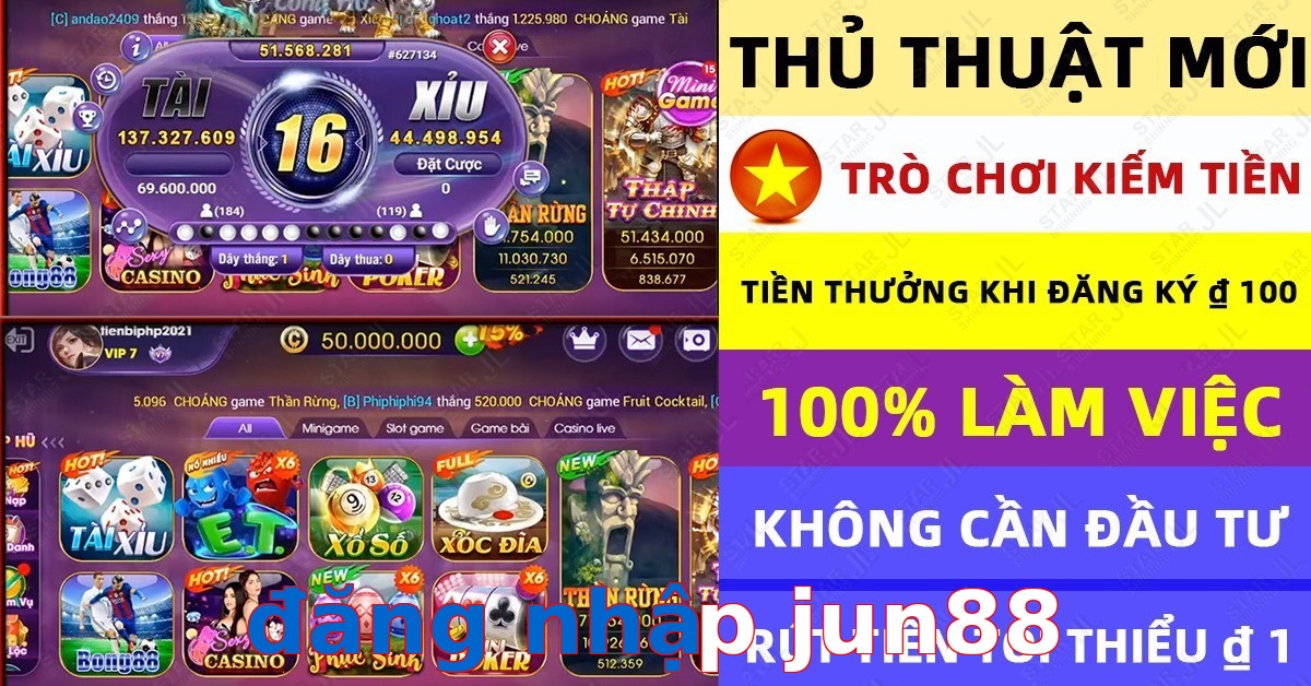 đăng nhập jun88