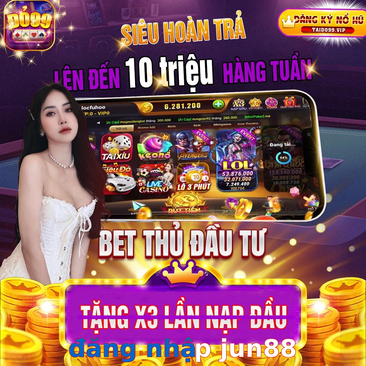 đăng nhập jun88